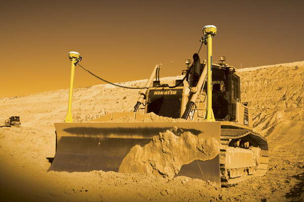 SITECH_Komatsu_GCS900_Dual_GPS_Dozer